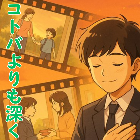 コトバよりも深く
