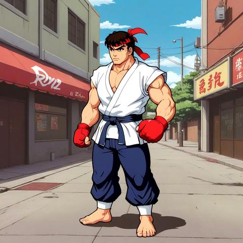 Let's Start Street Fighter